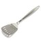 Chef Craft 12.5" Stainless Steel Slotted Turner Spatula with Attractive Brushed Finish Handle